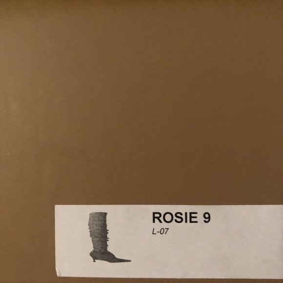 GIA BORGHINI x RHW Above the Knee Flat Boot Black - Picture 8 of 11